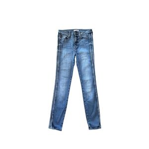 Good American High Rise Skinny Jeans Blue Wash Size 2/26